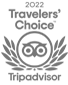 Trip Advisor Travelers' Choice 2022 Award Badge